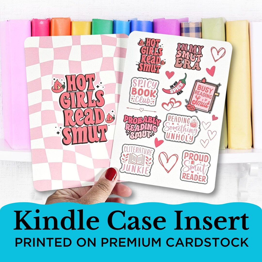 Kindle Case Insert / E-reader Clear Case Insert / Bookish Gift ...