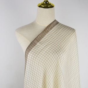 Elegant Fine Wool scarf, Merino Wool Shawl, Unisex Gift Scarf 28&quot;x80&quot; Inches