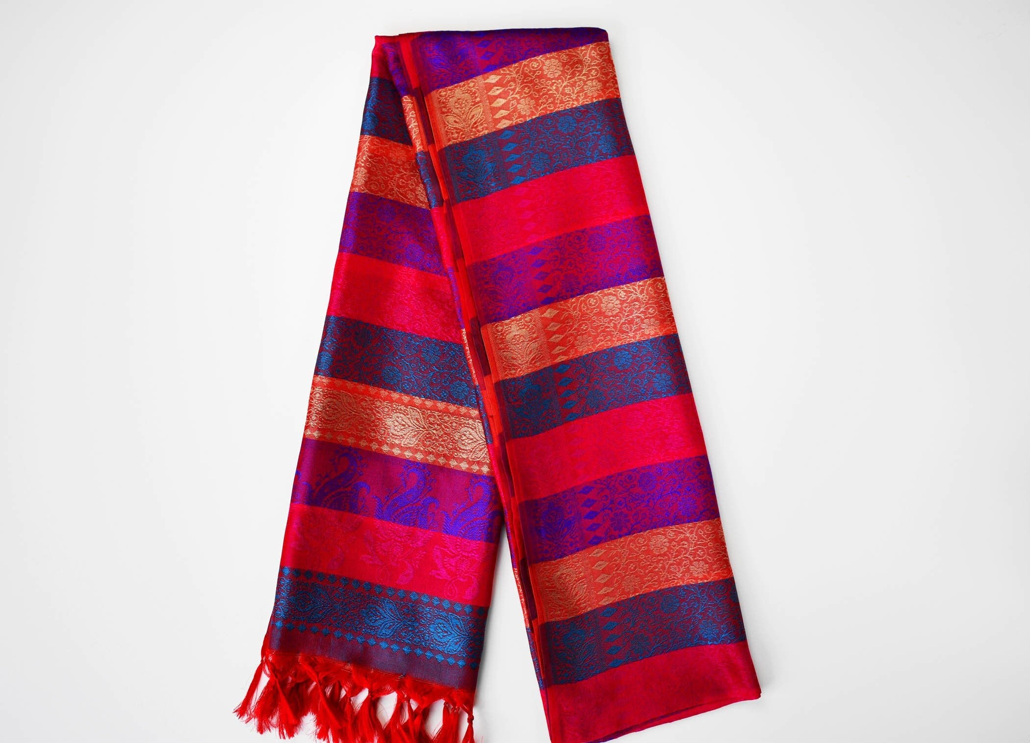 SUPVOX 10er Set Mini-Schals - Bunte Weihnachtsdekoration Für Flaschen & Puppen