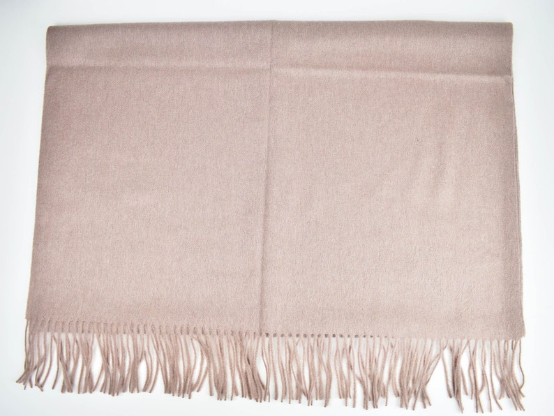 Black Classic Thick Wool Wrap/Scarf/Shawl/Stole/Pashmina 28"x71" inches image 9