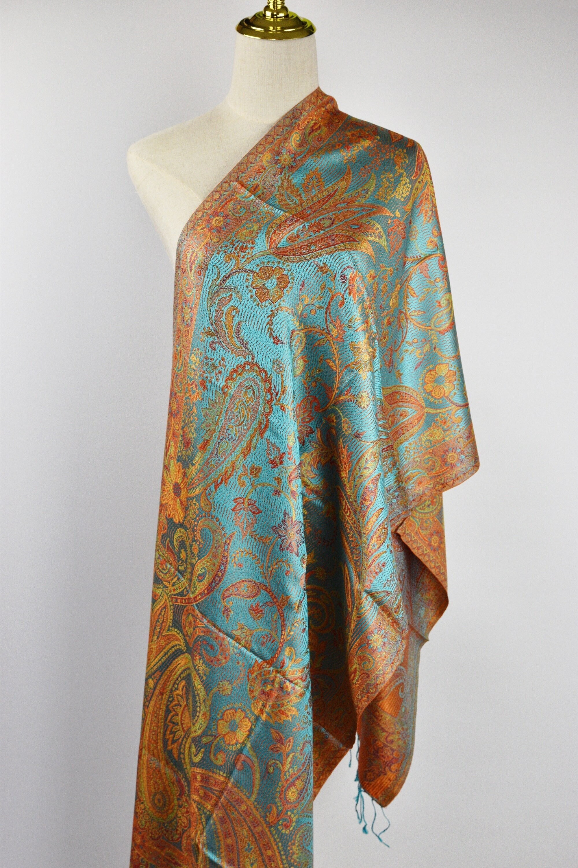 Rainbow Bridges - Square Silk Scarf