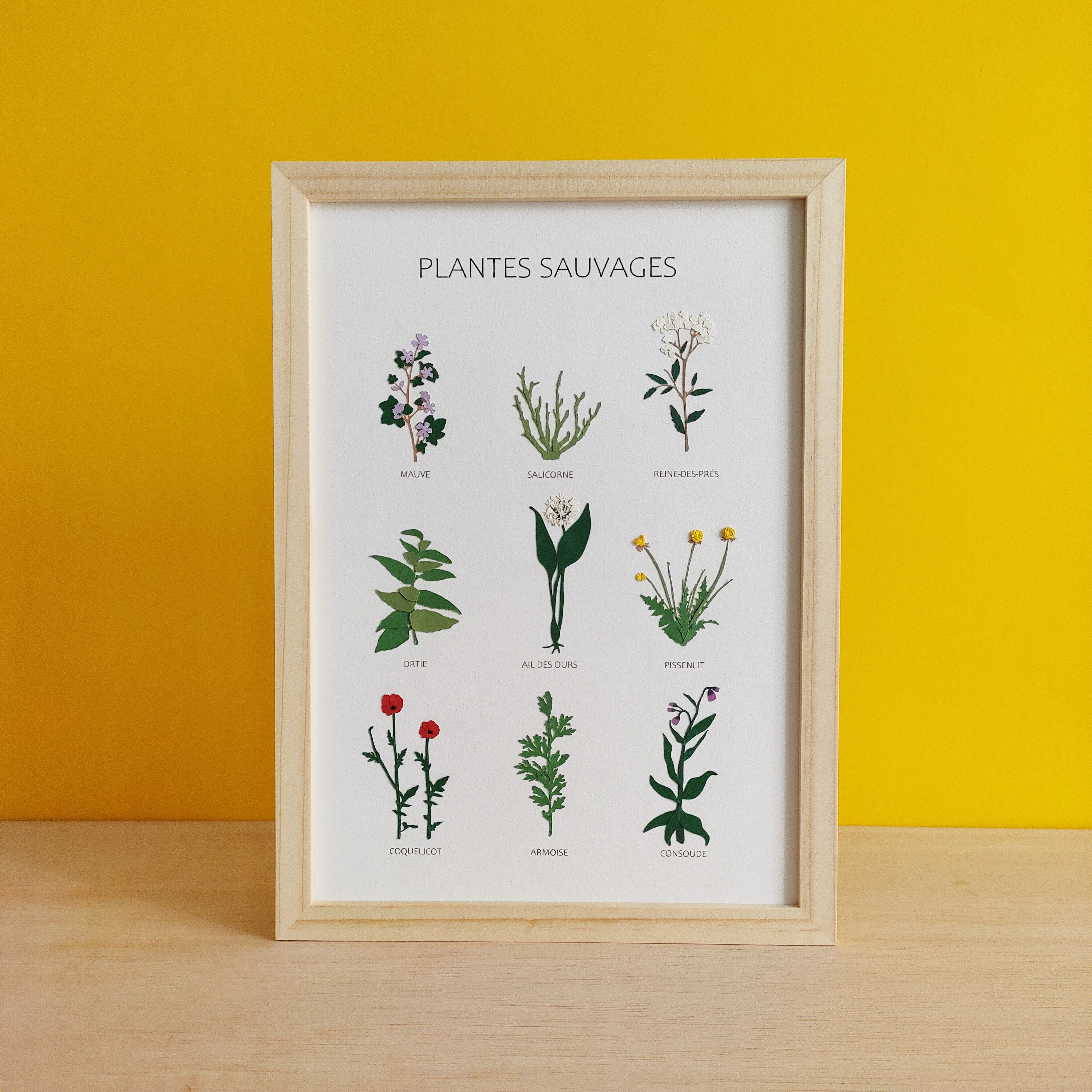 Illustration Florale A4