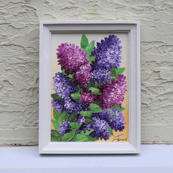 Lilac Painting Etsy