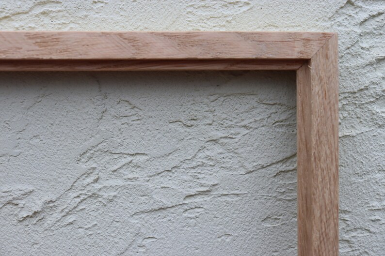 Miniature Art Frames Oak Small Craft Frame Wood Frame No Glass Etsy