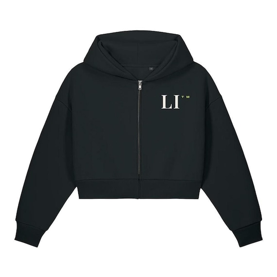 Organic Cotton Zip Up Hoodie, 500 g/m Brushed Fleece with Recycled Polyester
