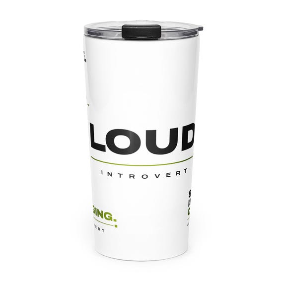 Tapered stainless steel tumbler