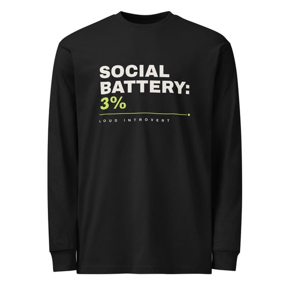 Men's heavyweight long sleeve t-shirt