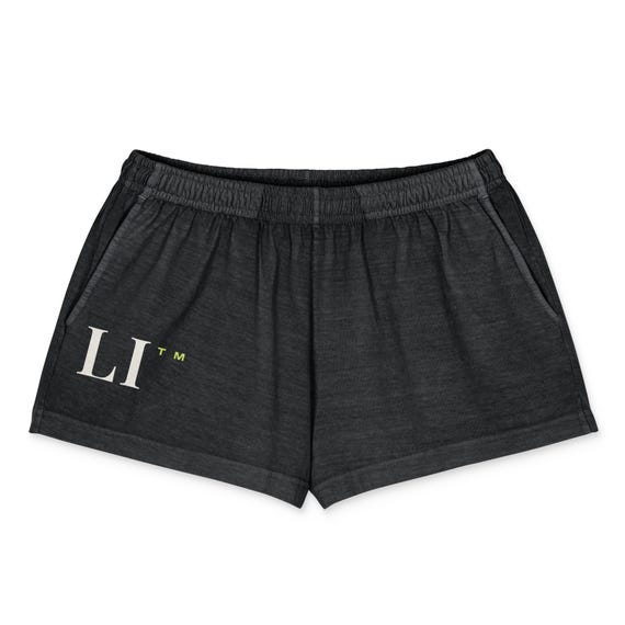 Women's Garment-Dyed Cotton Lounge Shorts, Relaxed Fit, Elastic Waistband (6.5 oz.)