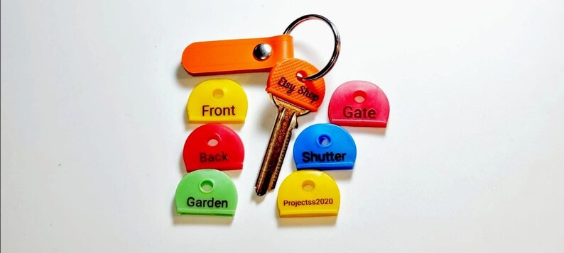 Key Cover , Personalised Key Topper, Key Cap , Key Identifier , Key ...