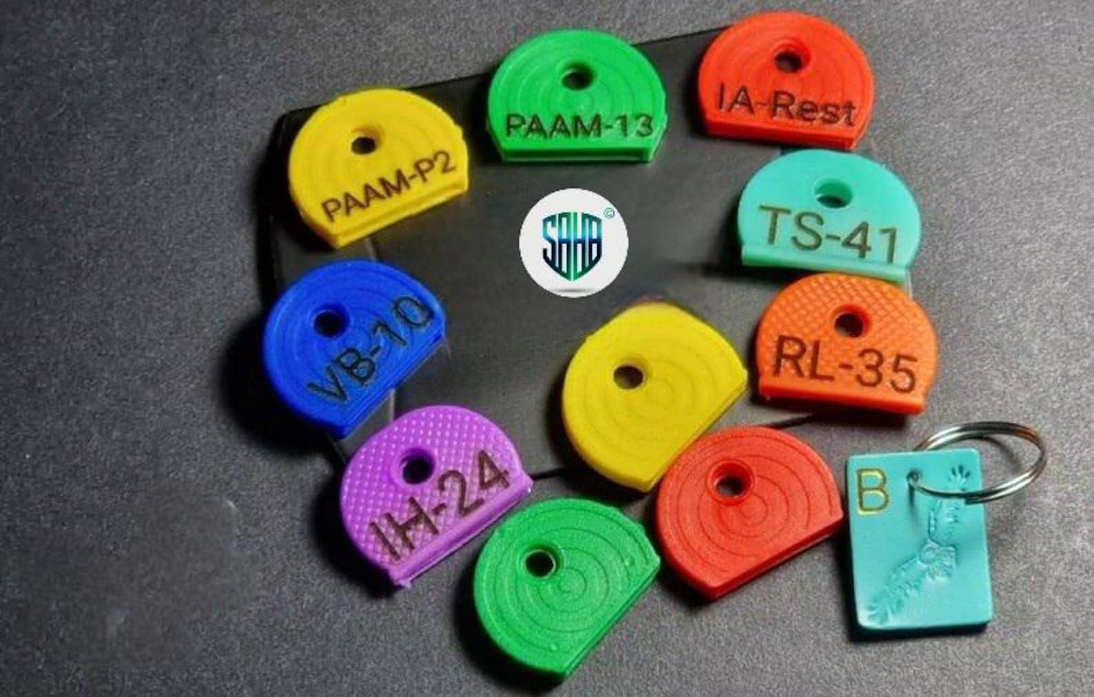 Key Cover , Personalised Key Topper, Key Cap , Key Identifier , Key ...