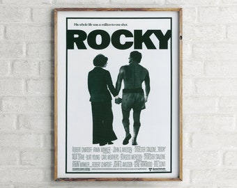 ロッキー映画ポスター復刻版 シルベスター・スタローン ボクシング