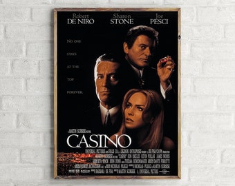Casino Original Gangster Movie Poster, Film Wall Art Print