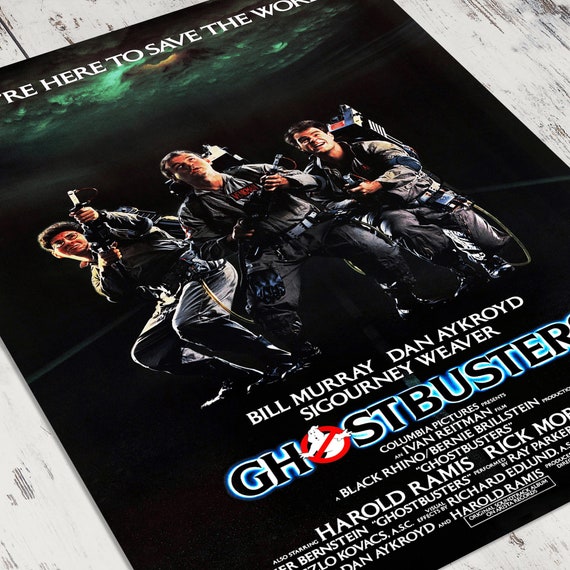 Ghostbusters Movie Film Poster Print Picture A5 A4 A3 -  Israel