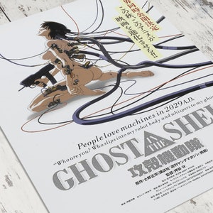 Ghost in the Shell Manga Movie Poster, Wall Art Print image 4