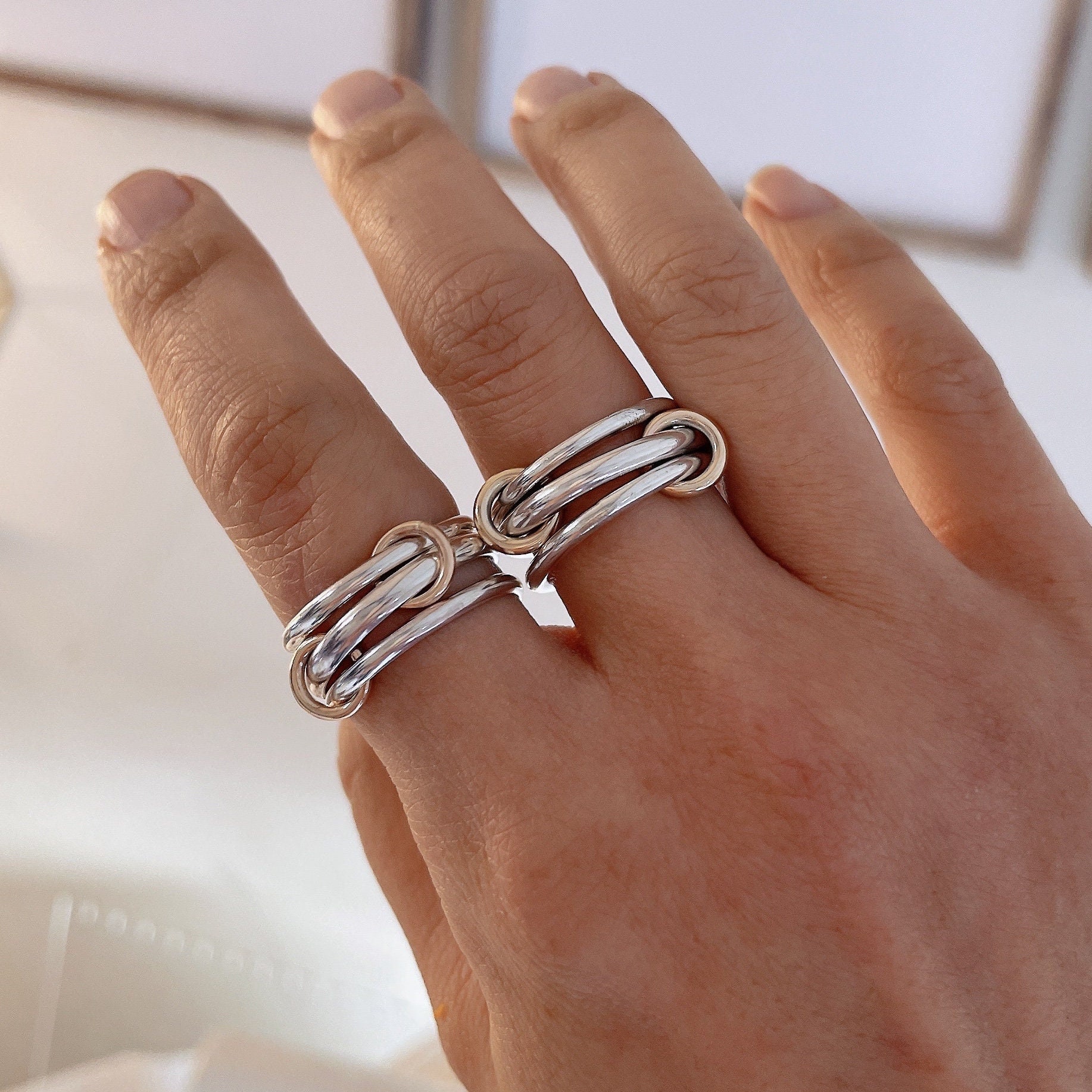 Chunky Pinky Ring - Etsy Chunky Pinky Ring - Etsy