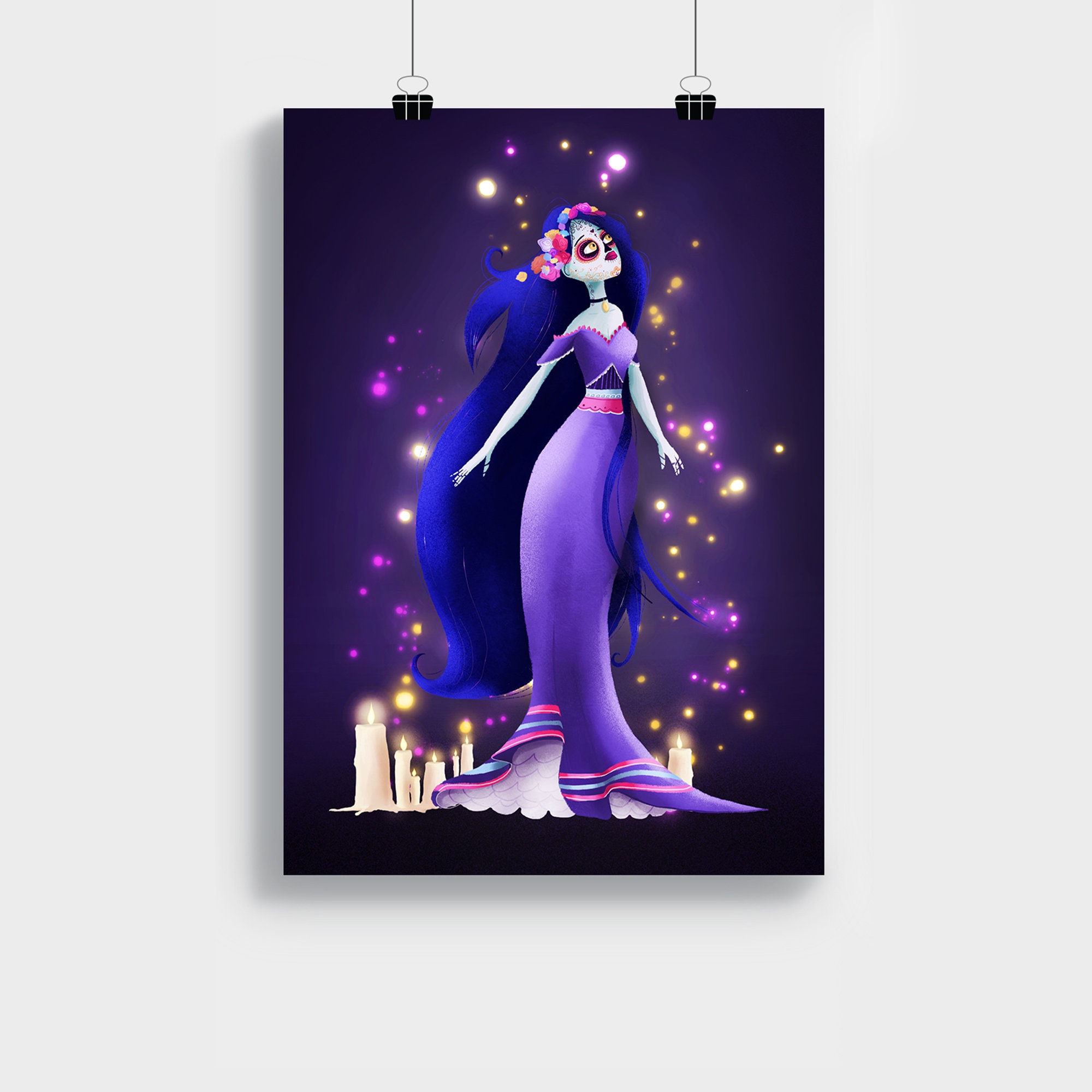 Poster Dia de Los Muertos