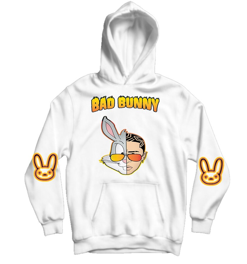 Bad Bunny Hoodie | Etsy