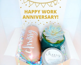 images Happy Work Anniversary Gifts work anniversary etsy