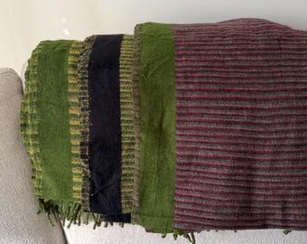 Himalayn Yak Wool Blanket, Cozy Christmas gift