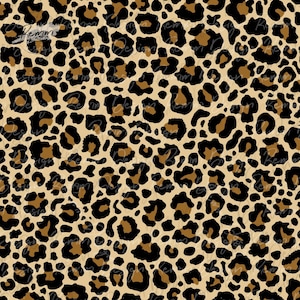 Modèle sans couture imprimé léopard, motif imprimé animal, motif répétitif à usage commercial, Png et Jpeg, motif de remplissage