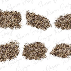 Leopard Patches Png, Leopard Sleeve Png, Sublimation Leopard Patches, Leopard Png, Sublimation Patches, Digital Download