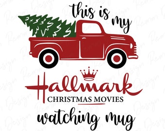 Download Hallmark Christmas Inspired Coffee Mug 14 Oz Mug Etsy