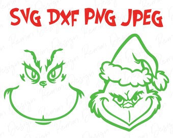 Download Grinch Svg File For Cricut Etsy