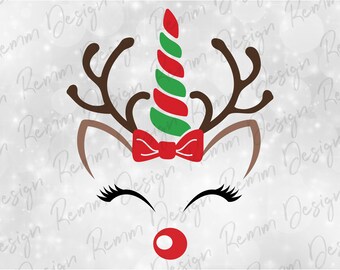 Free Free Unicorn Reindeer Svg 296 SVG PNG EPS DXF File