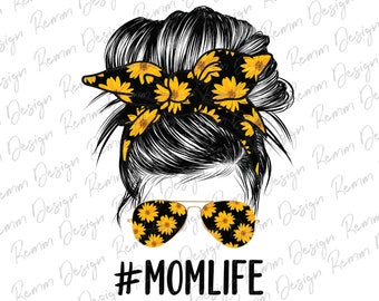 Download Mom Sunflower Svg Etsy