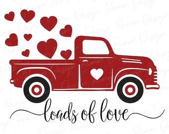 Download Valentine Truck Etsy