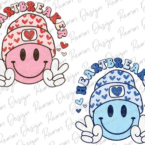 Valentine’s Day PNG, Heartbreaker Png, Matching Designs, Digital Download, Kids Valentines Shirt Design, Sublimation Files, Digital Download
