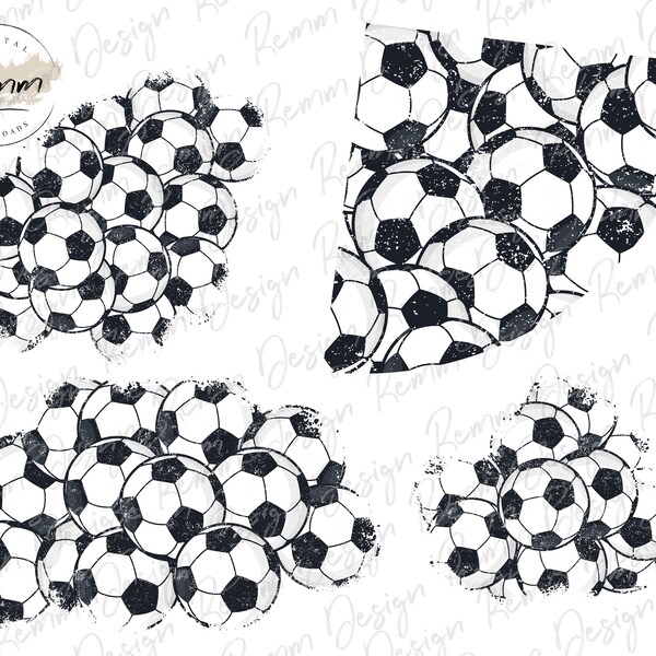 Soccer Ball Pattern Etsy
