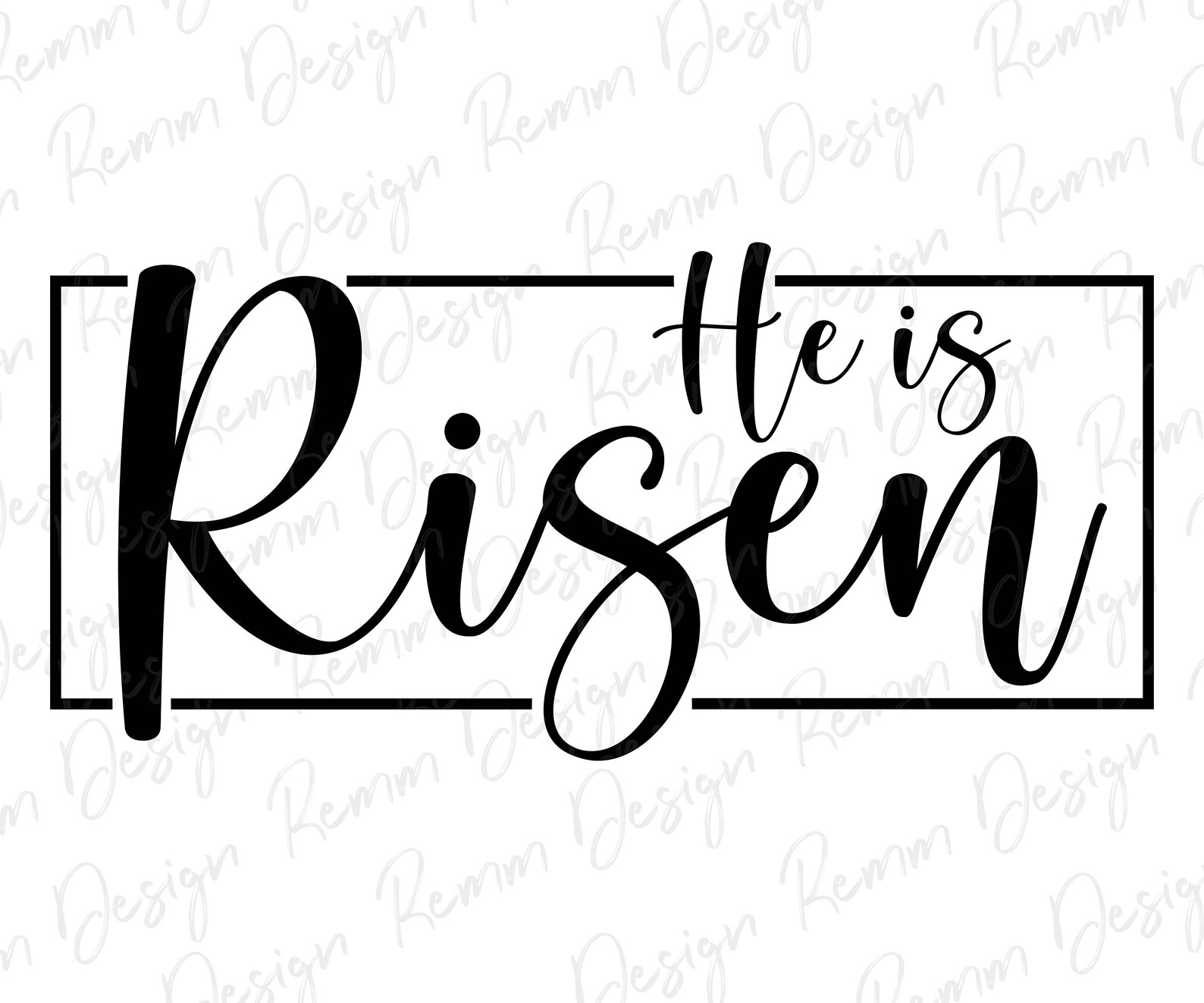 He is Risen Svg Religious Svg Png Christian Svg Easter Etsy