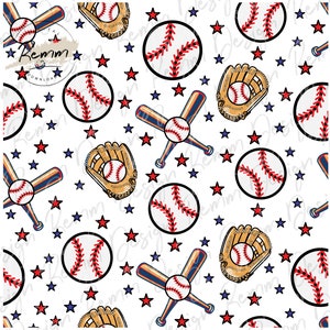 Modello di baseball senza cuciture, download sublimato, carta digitale, stampabile, download istantaneo, sfondo di baseball, stampa tessuto di baseball Png