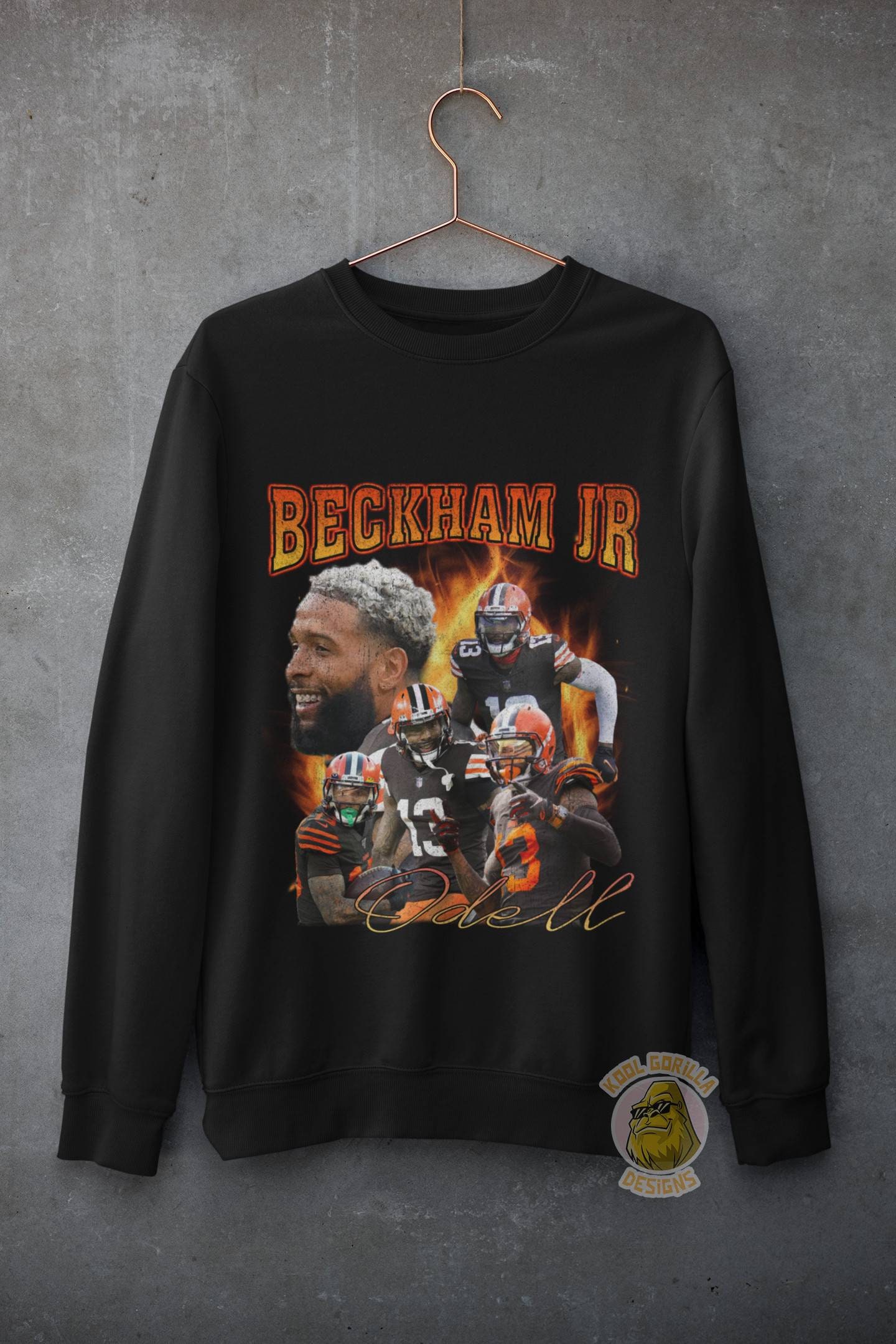 Graphic Tee Browns Tee Youth Cleveland Football Odell Beckham Jr Tribute 