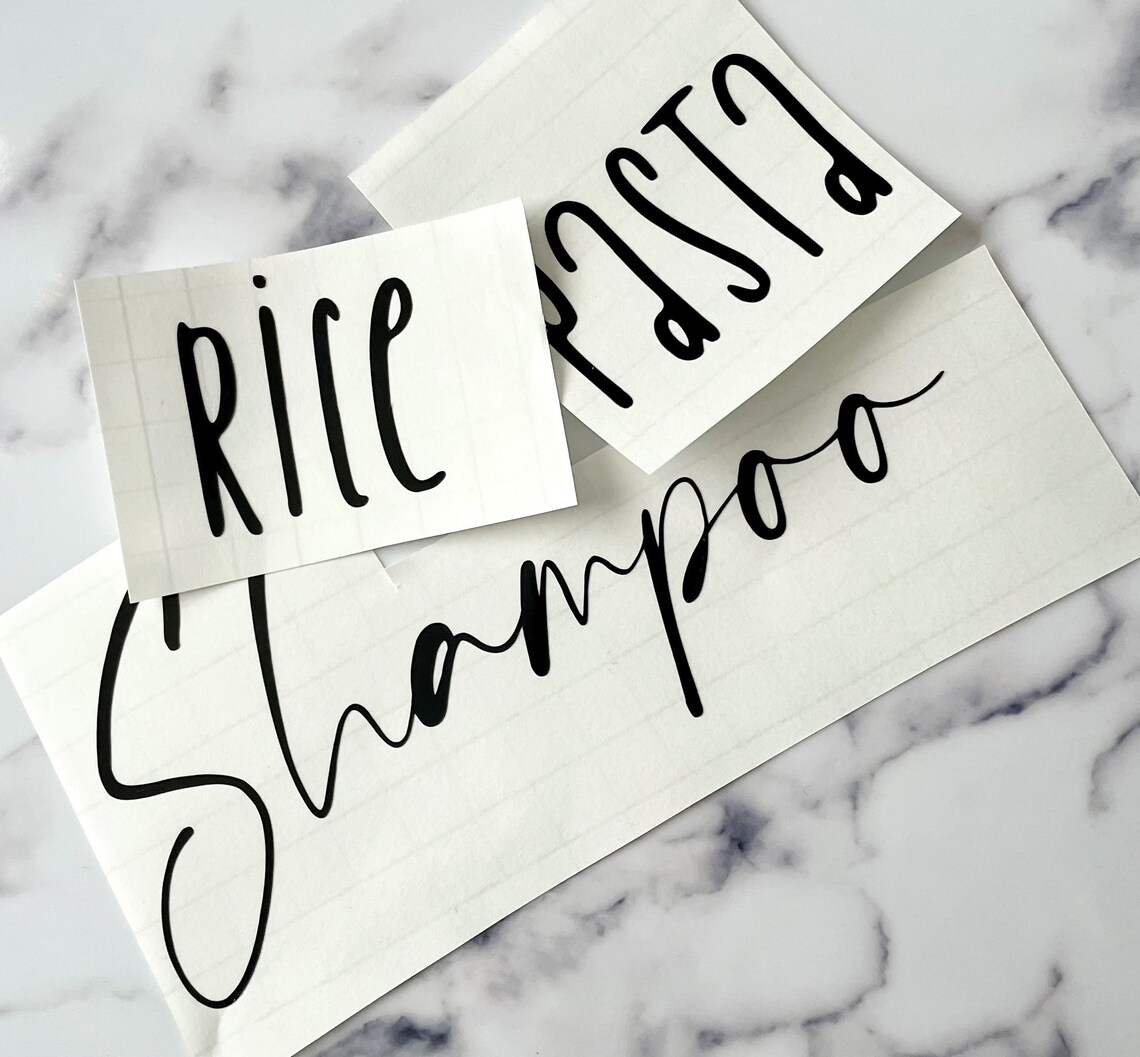 Custom Vinyl Decals permanent Etsy