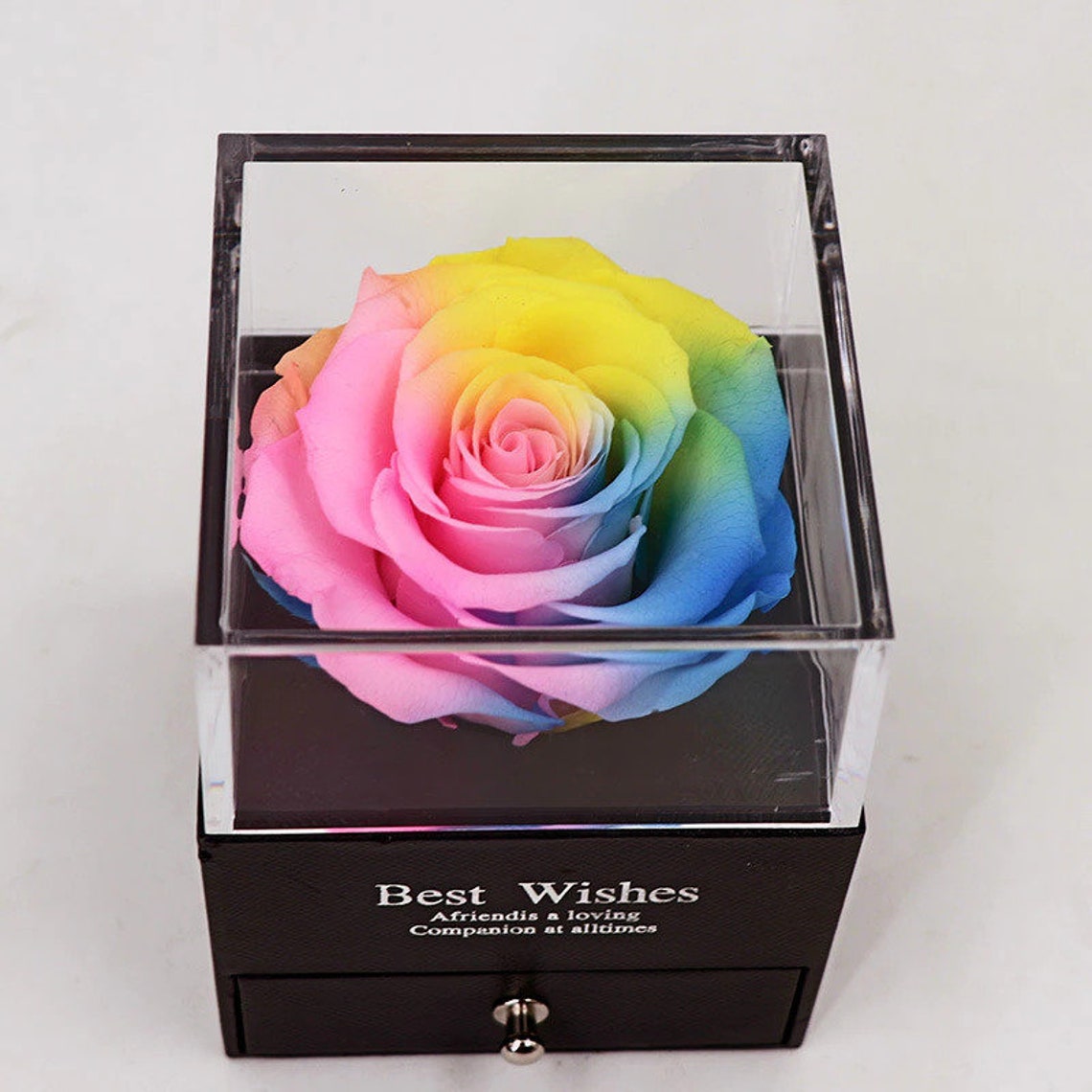 Jewelry Box Gift Eternal Rose Dried Flower Rose Flower Etsy UK