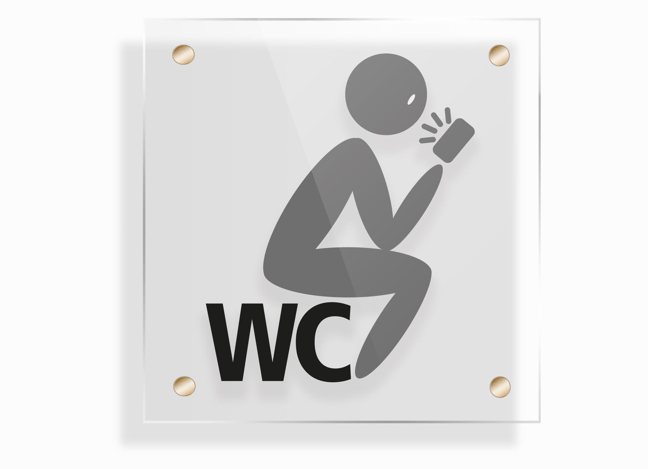 Funny WC Sign Toilet Door Sign Home Restroom Decor Custom - Etsy