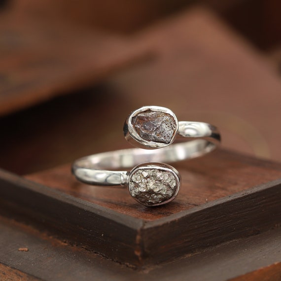 Steven Battelle 14.5 Gram Meteorite Silver 18K Gold Bezel Mens Ring For  Sale at 1stDibs | steven de gram, buy meteorite jewelry