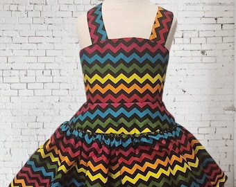 Regenboogjurk - kinderen