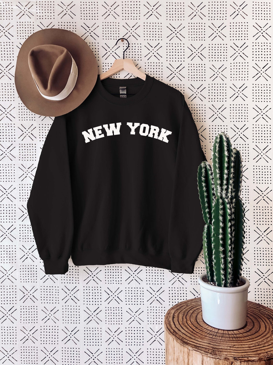 New York Sweatshirt New York Sweater New York Shirt East Etsy
