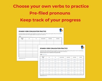 Spanish Timesheet - Etsy