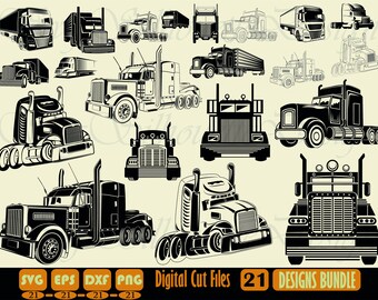 Free Free 290 Truck Pulling Trailer Svg SVG PNG EPS DXF File