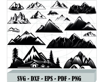 Free Free 336 Mountain Peak Svg SVG PNG EPS DXF File