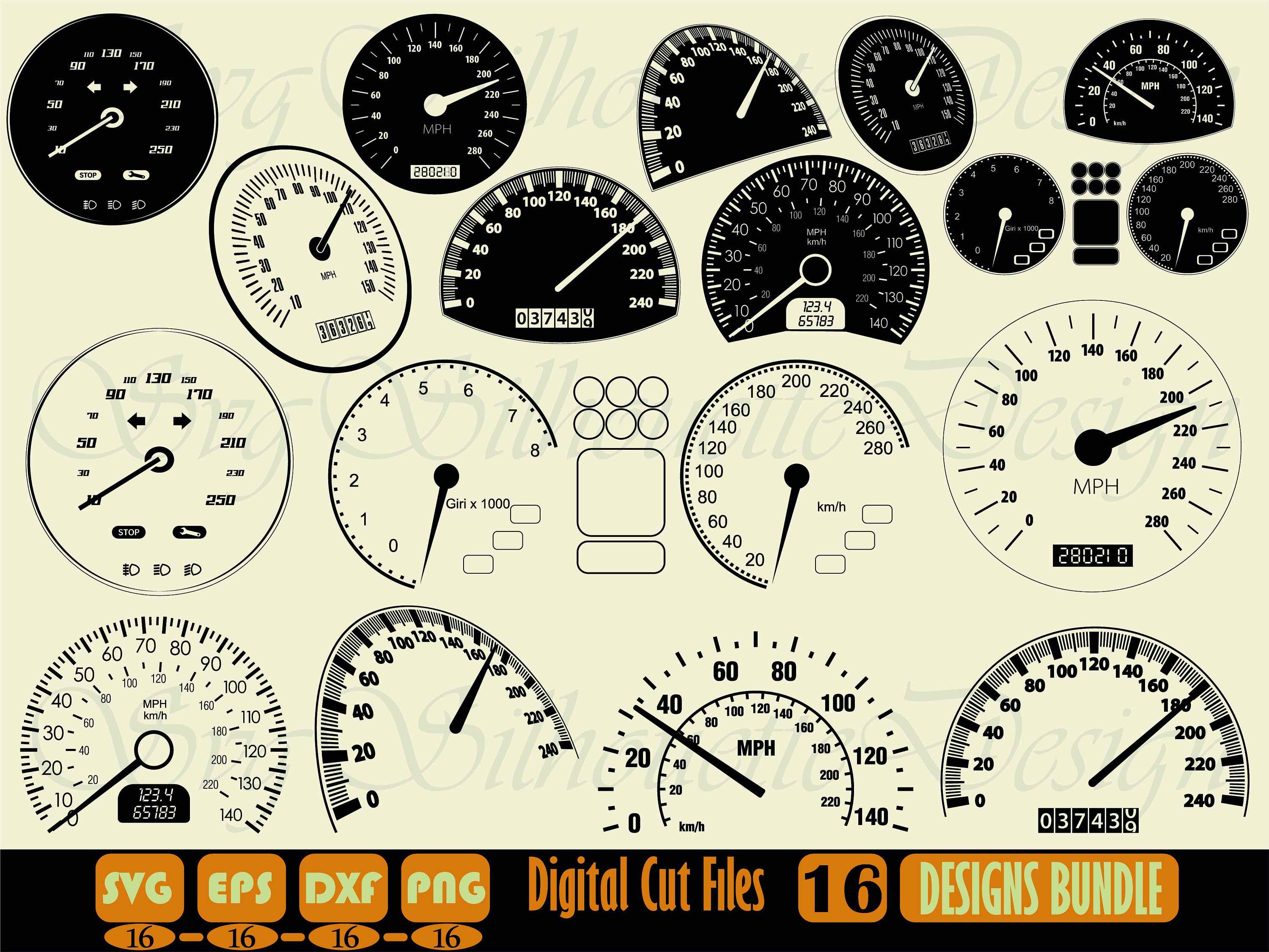 Speedometer Sticker -  Ireland