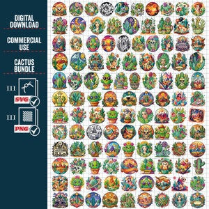 Paquete MEGA de CACTUS SVG Png, Svg suculento, Archivo de corte de cactus, Svg de escena de desierto, Svg de escena de cactus floral, Svg de escena de montaña Svg occidental Pdf