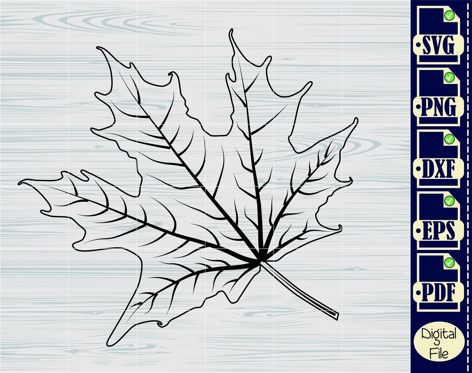 Maple Leaf SVG Bundle Maple Leaf SVG Maple Leaf Clipart Cut - Etsy