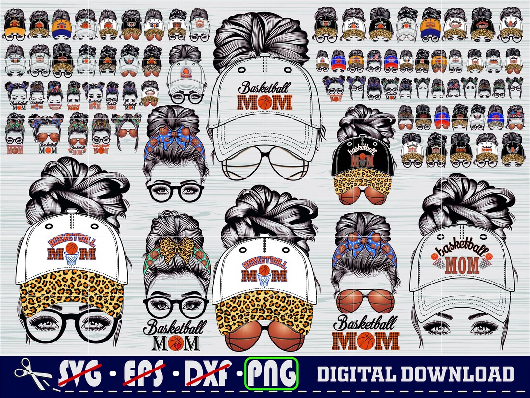 Basketball Mom Svg, Basketball Svg, Mom Svg, Basketball Clipart, PNG