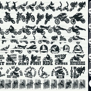 Motocross Rider Svg,#1, US Motocross svg, Dirt Bike Svg, Motocros Cutting Files For cricut, Instant Download, Clipart, commercial use