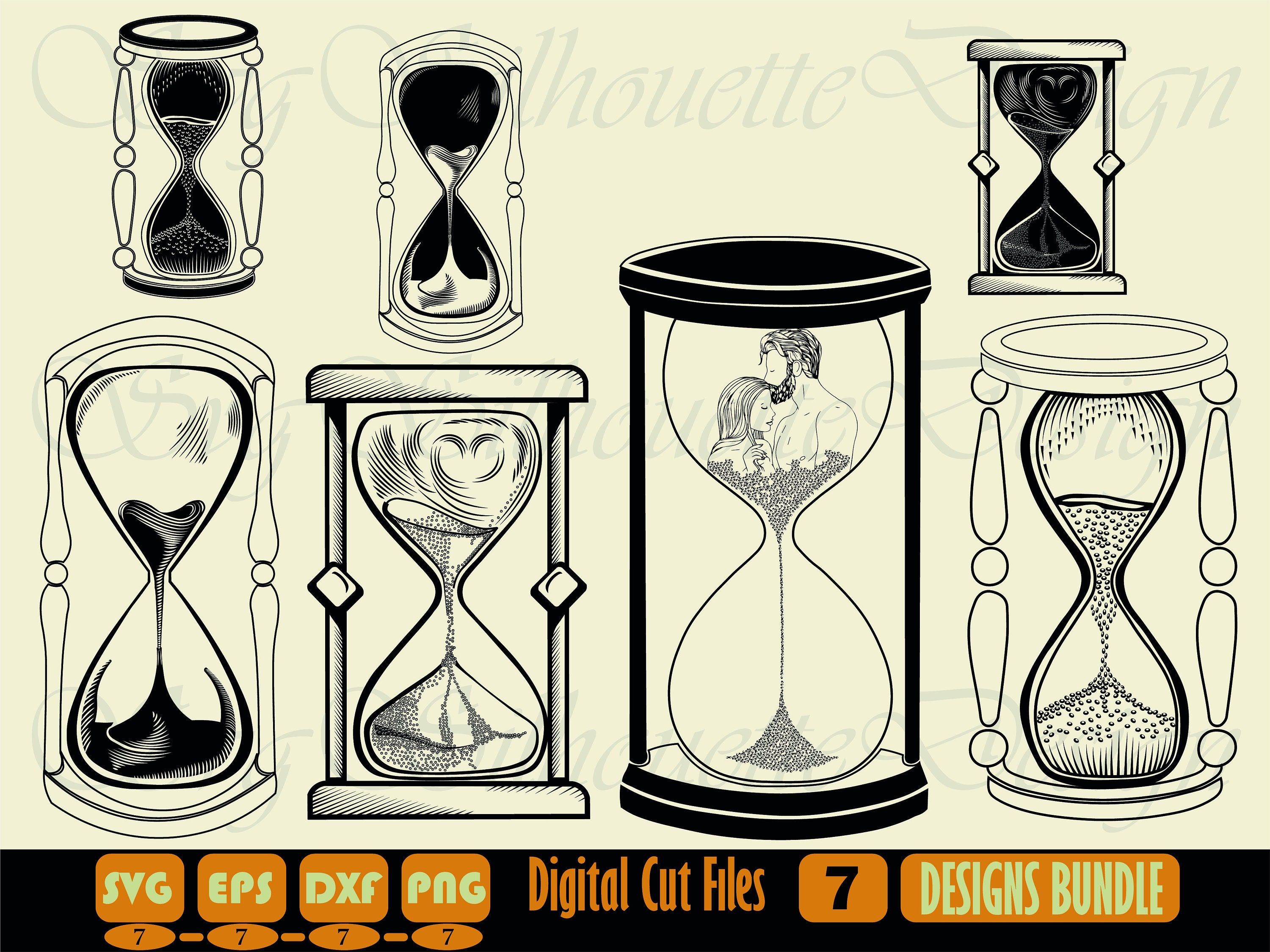 12 Cool Hourglass Tattoo Design Ideas